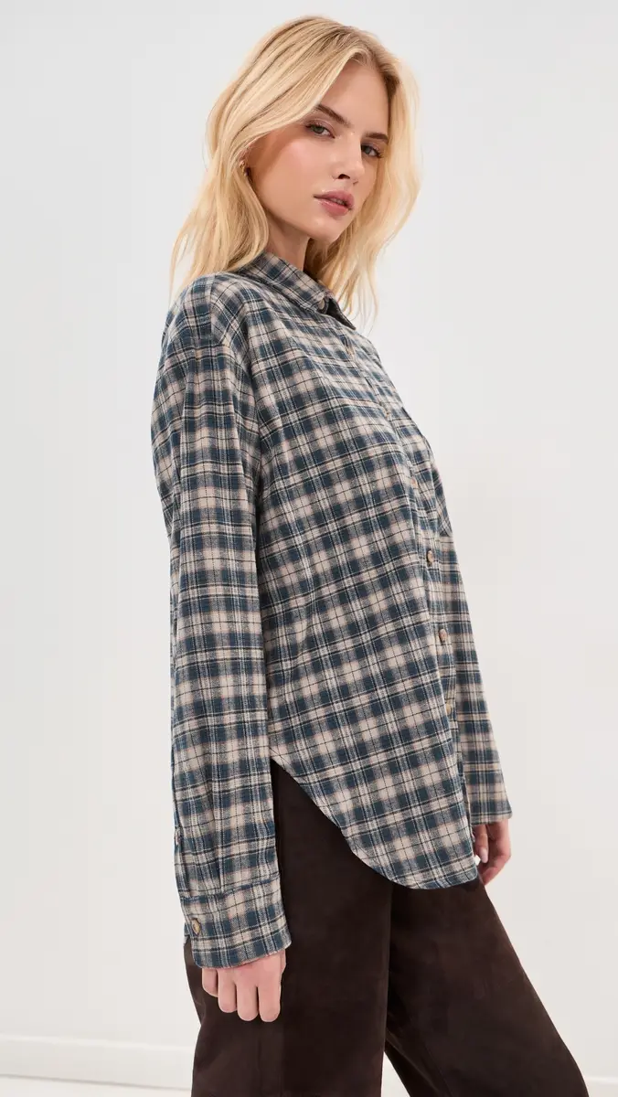 LE BOP Winnie Button Down Flannel | Thumbnail 4 LE BOP Winnie Button Down Flannel | Thumbnail 4