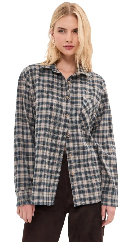Winnie Button Down Flannel