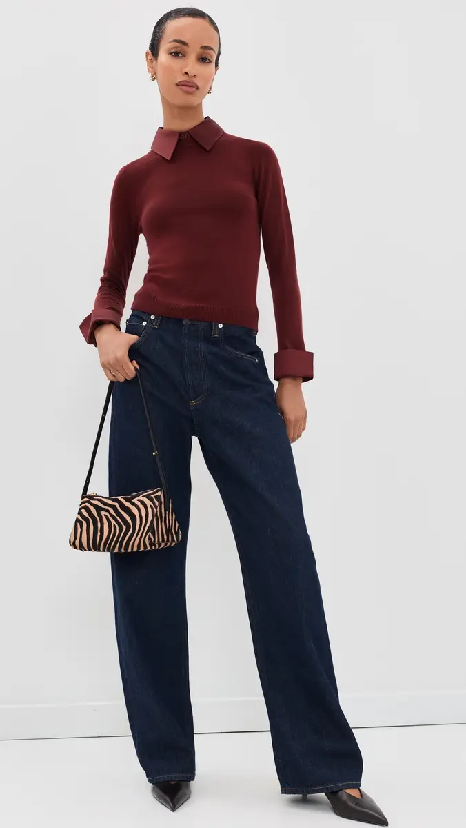 Alice + Olivia Porla Collared Sweater | Thumbnail 5 Alice + Olivia Porla Collared Sweater | Thumbnail 5