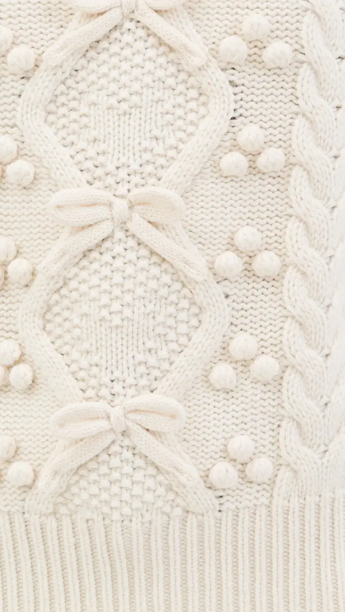 LoveShackFancy Mavelle Pullover Sweater | Thumbnail 6 LoveShackFancy Mavelle Pullover Sweater | Thumbnail 6