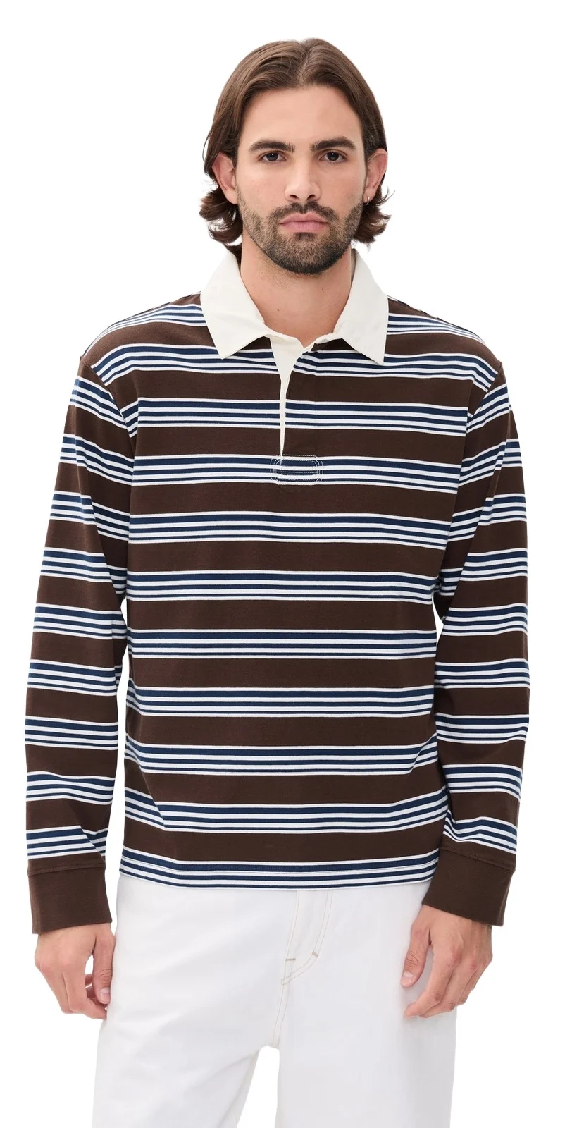 Mini Stripe Rugby Polo Mini Stripe Rugby Polo