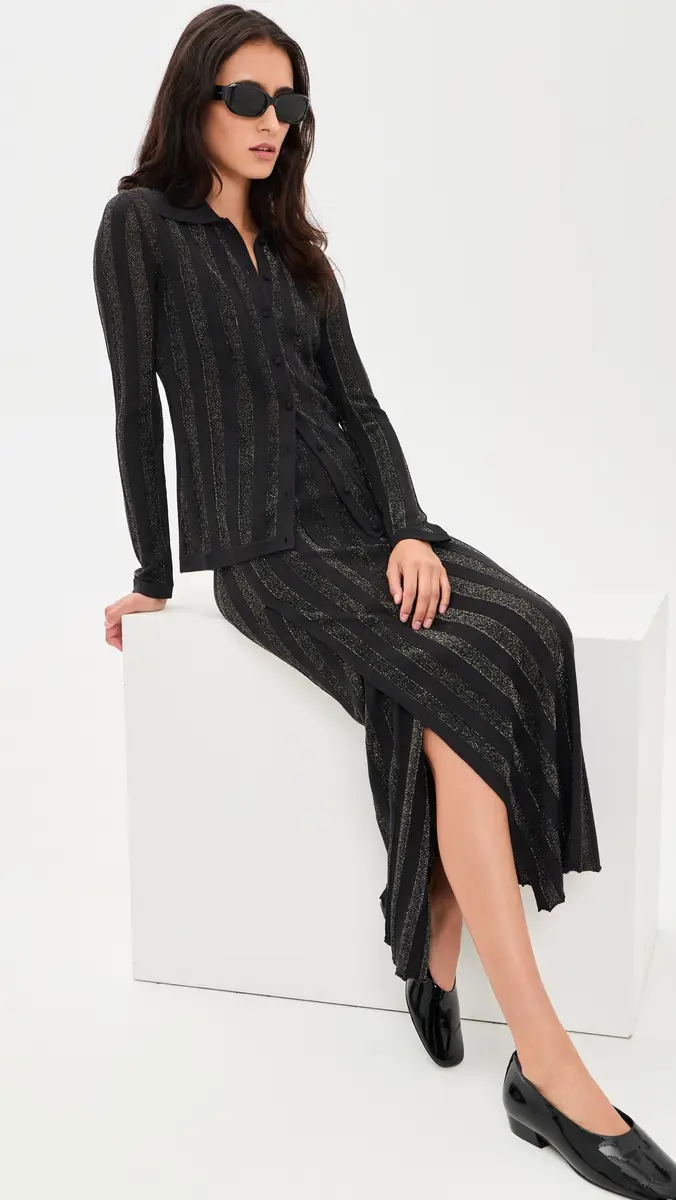 Saloni Stripe Skirt | Thumbnail 5 Saloni Stripe Skirt | Thumbnail 5