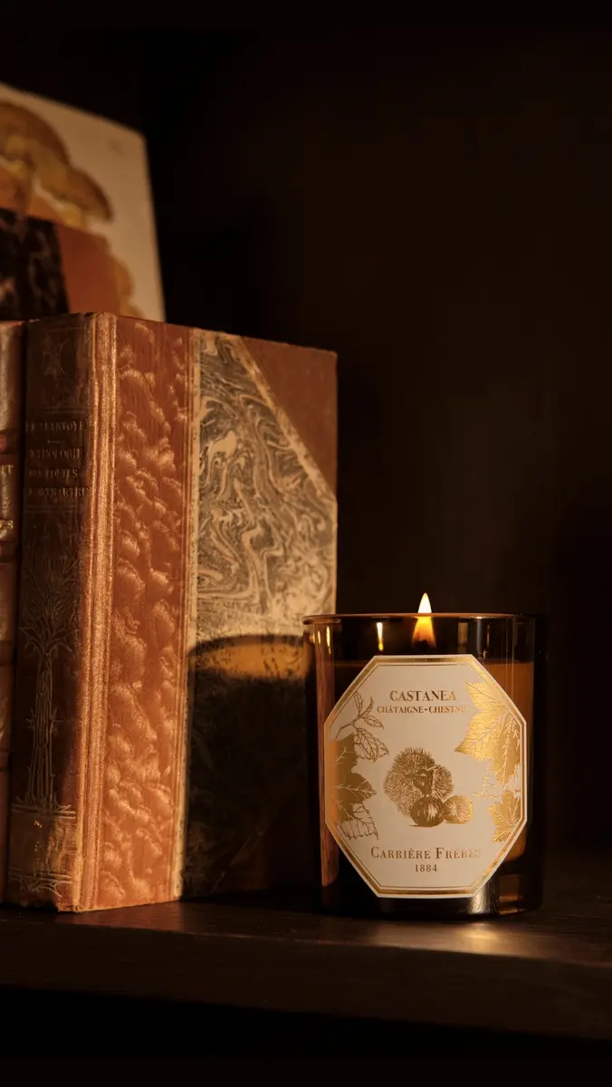Carriere Freres Chestnut Candle No Color | Thumbnail 3 Carriere Freres Chestnut Candle No Color | Thumbnail 3