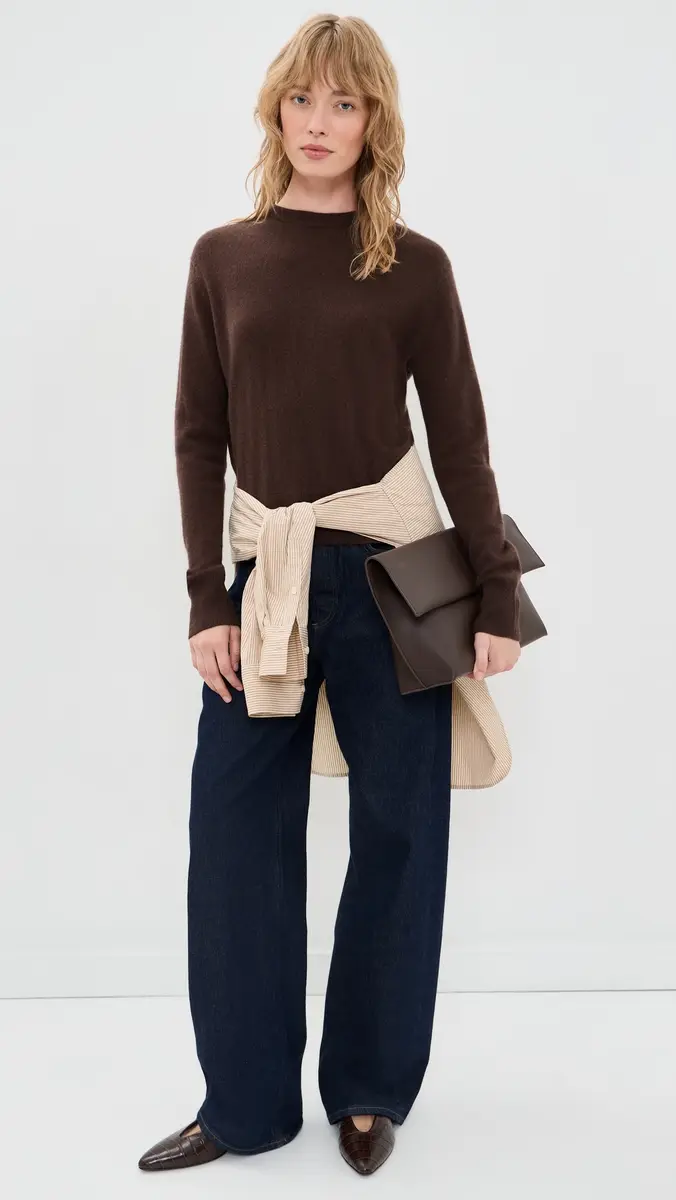 White + Warren Cashmere Crew Pullover | Thumbnail 5