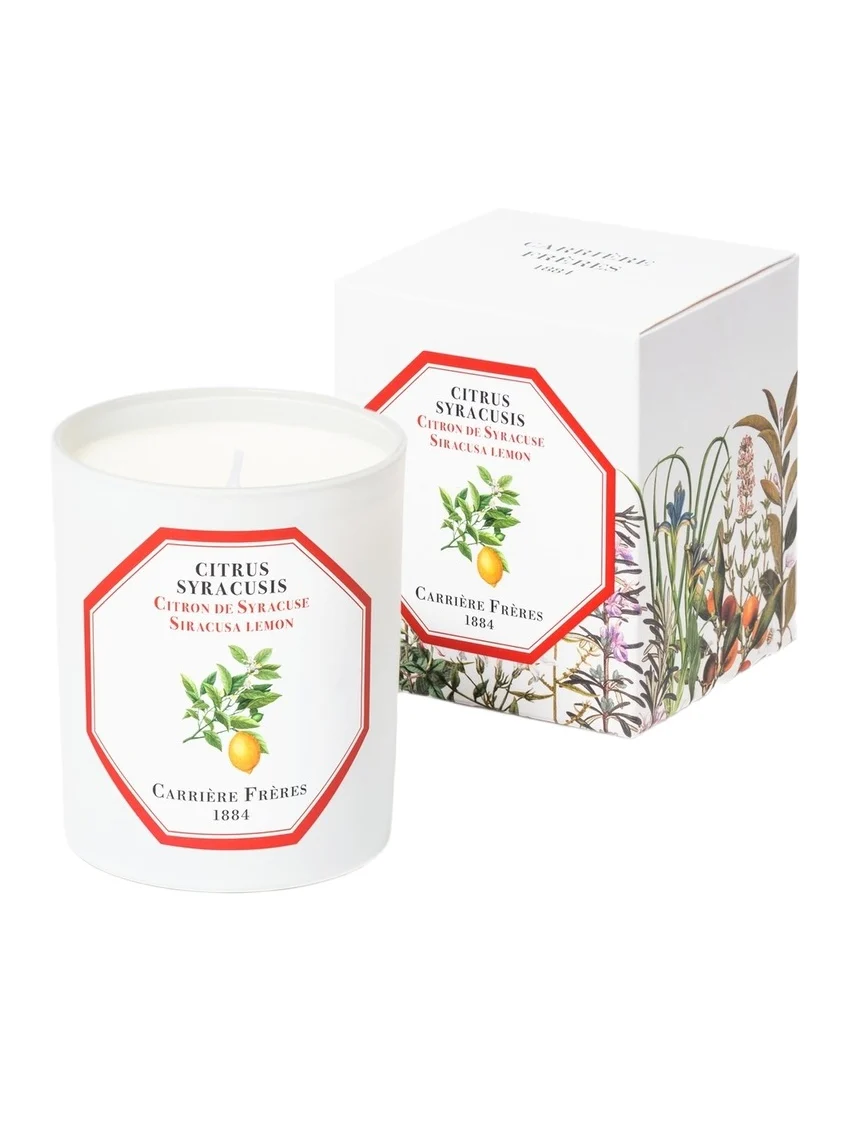 Carriere Freres Siracusa Lemon Candle No Color