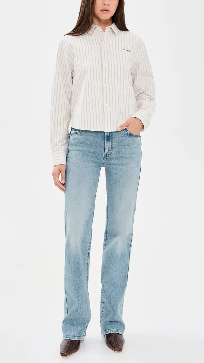 Mother The Kick It Double Sneak Jeans | Thumbnail 5 Mother The Kick It Double Sneak Jeans | Thumbnail 5