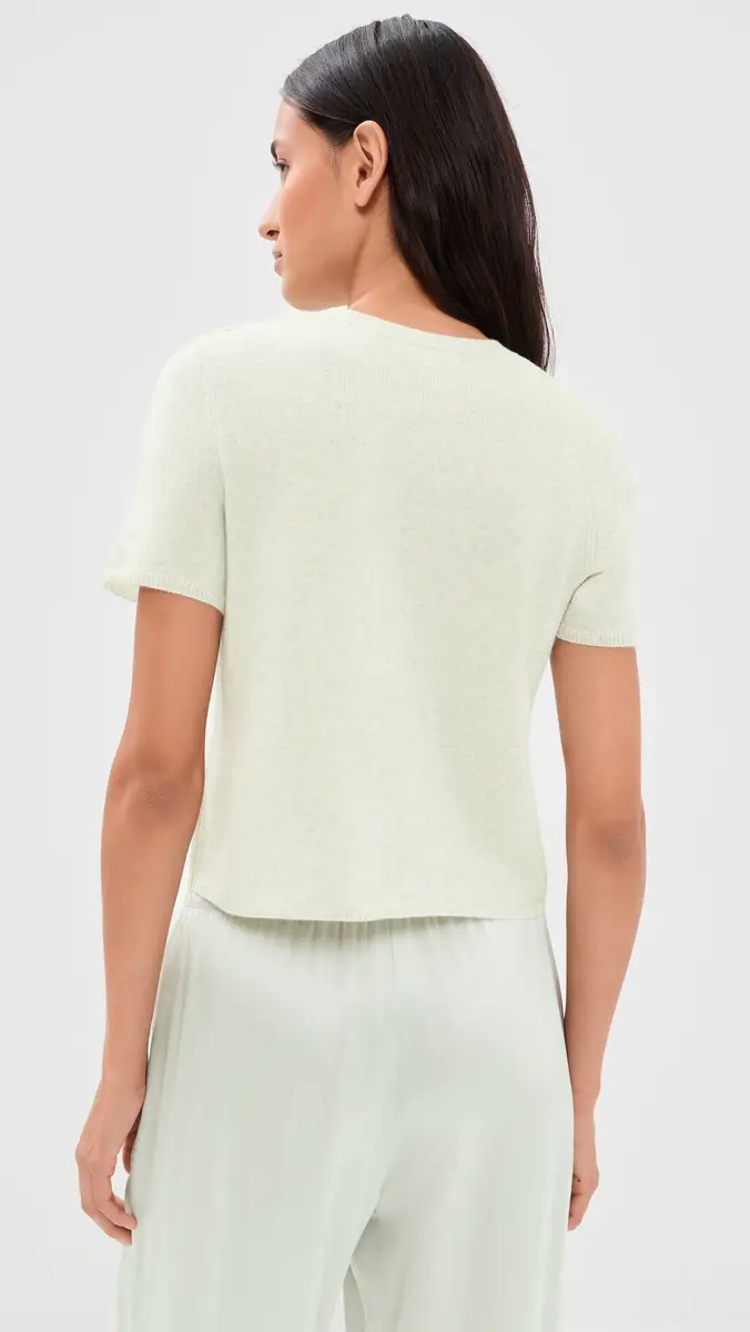 Sablyn Charleston Relaxed Crew Cashmere Tee | Thumbnail 3