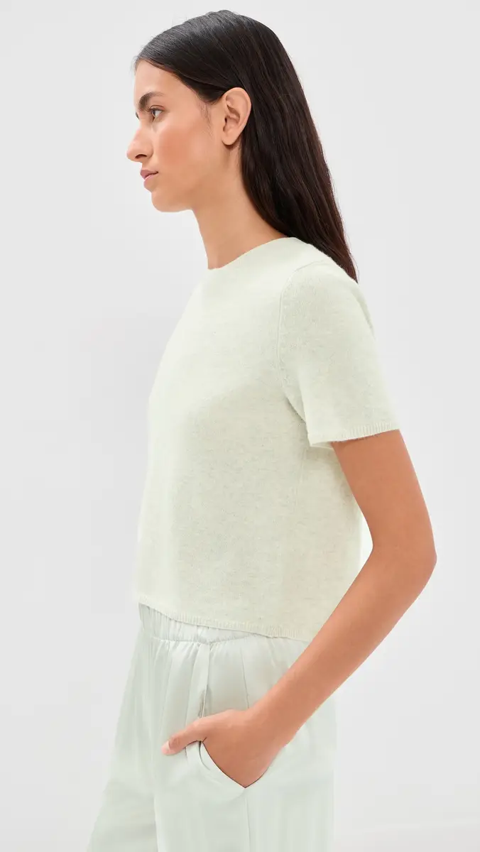 Sablyn Charleston Relaxed Crew Cashmere Tee | Thumbnail 4