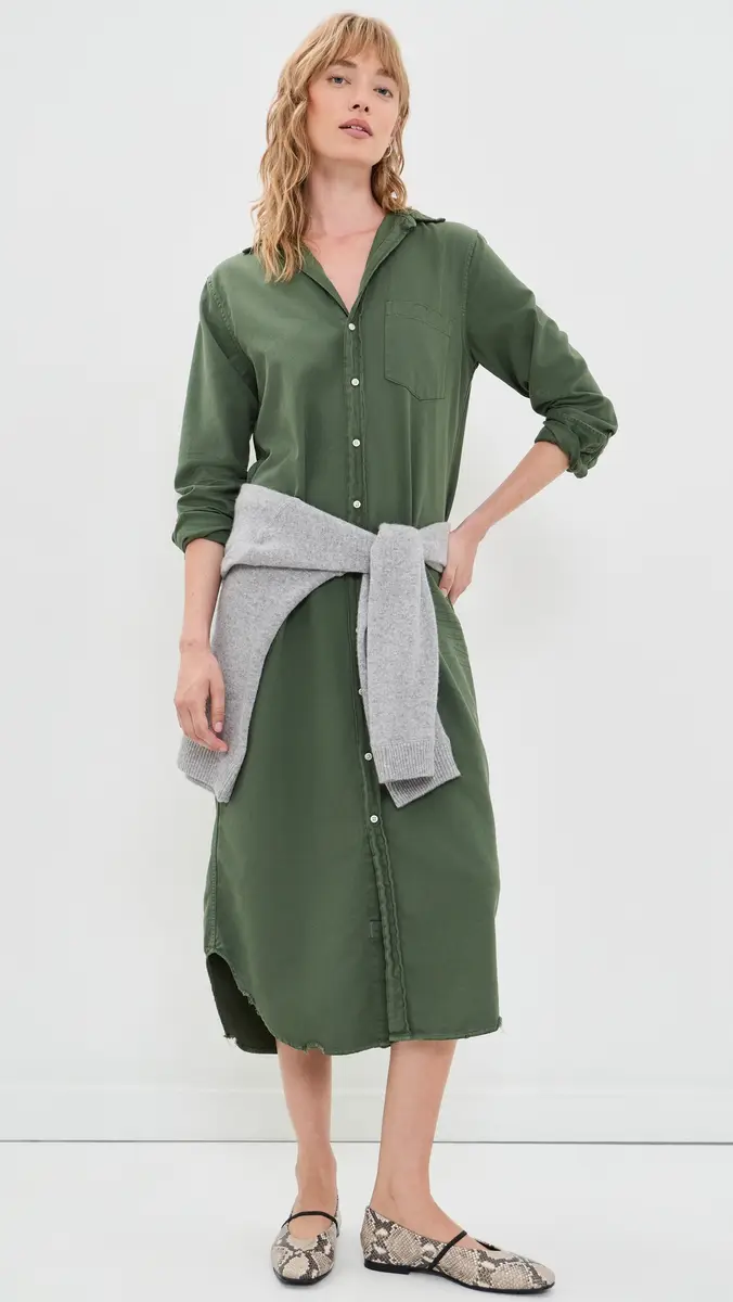 FRANK & EILEEN Maxi Shirtdress | Thumbnail 2