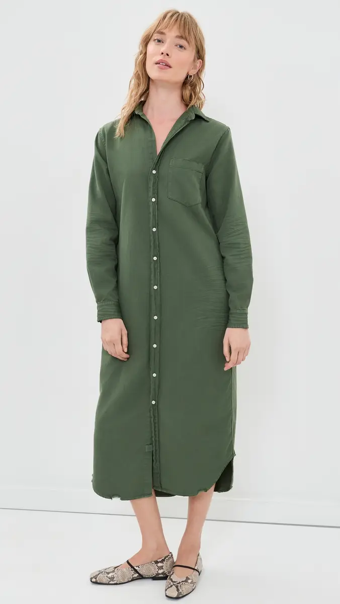 FRANK & EILEEN Maxi Shirtdress | Thumbnail 5