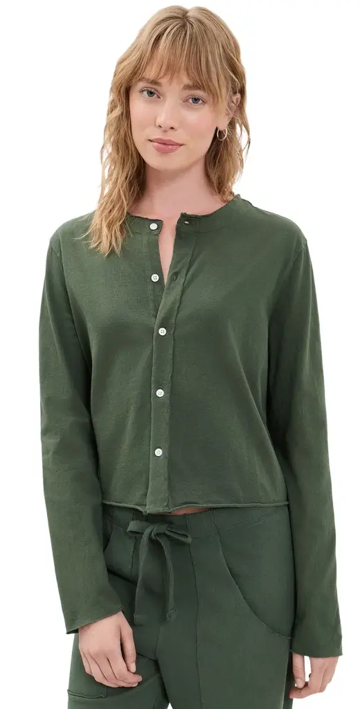 FRANK & EILEEN Jackie Jersey Cardigan