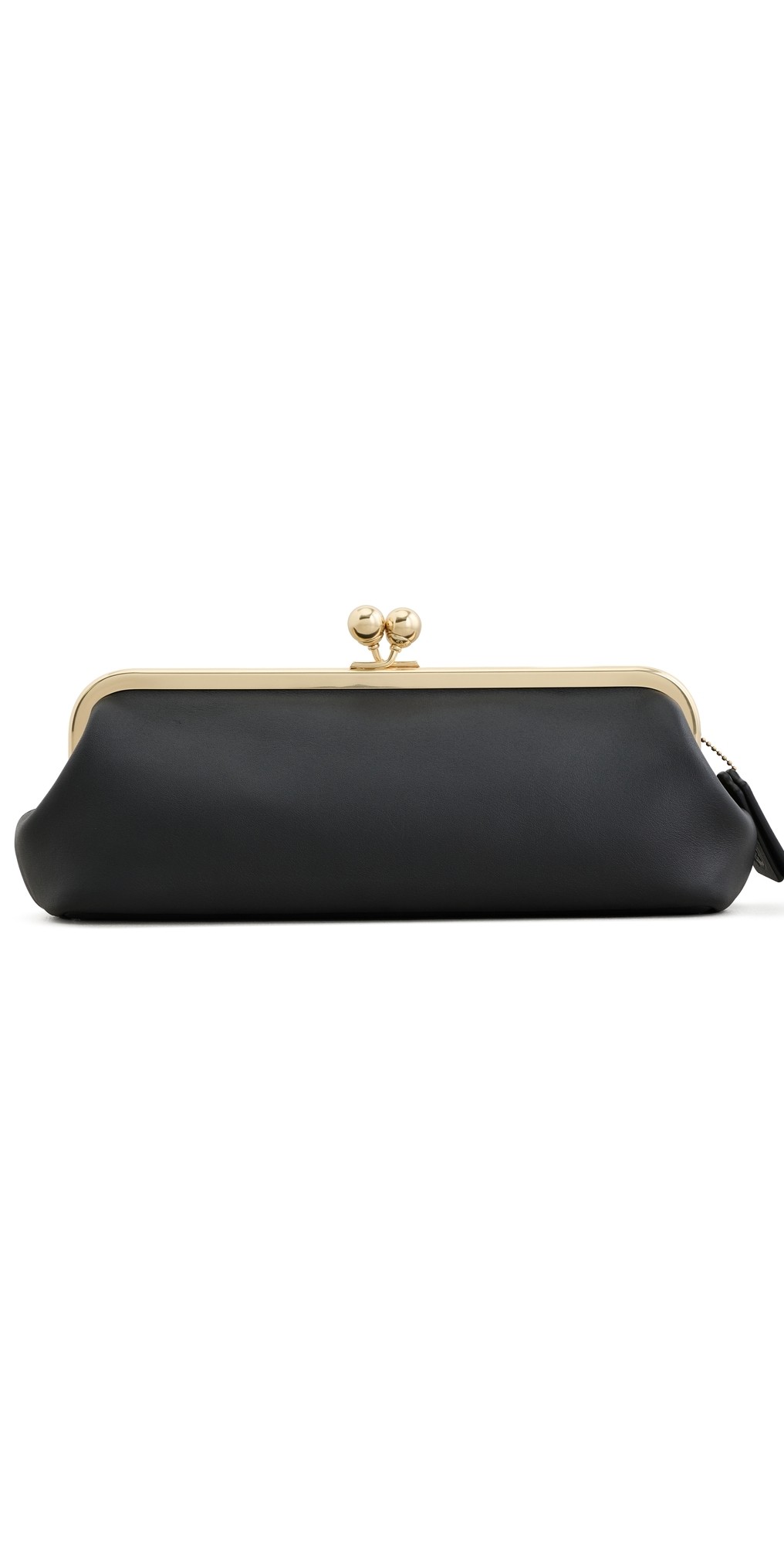 Coach Glovetanned Leather Kisslock Frame 30 Bag
