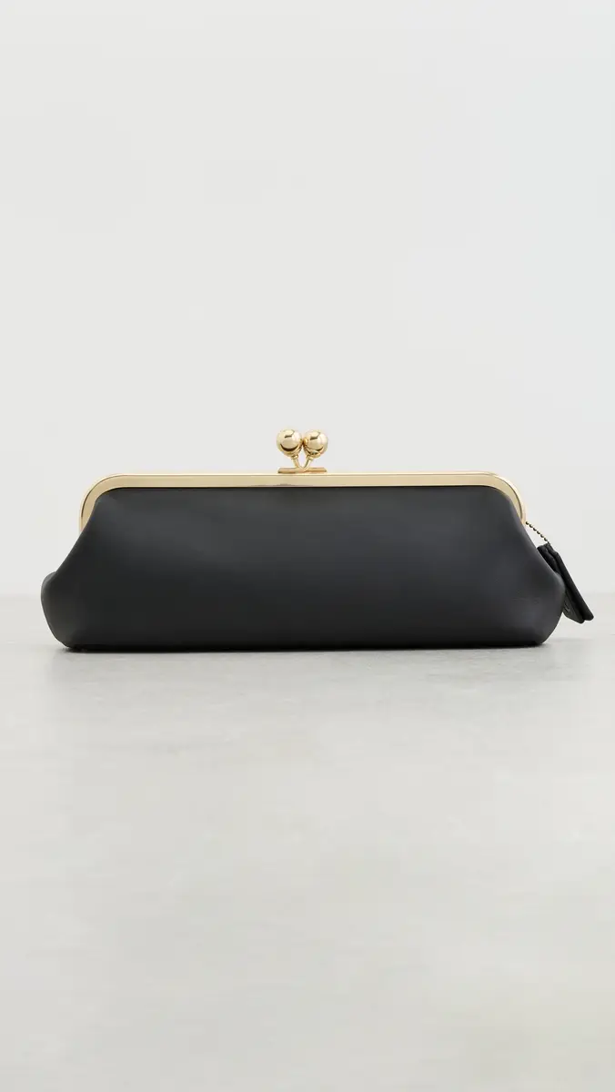 Coach Glovetanned Leather Kisslock Frame 30 Bag | Thumbnail 2 Coach Glovetanned Leather Kisslock Frame 30 Bag | Thumbnail 2