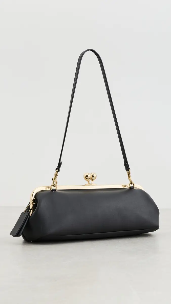 Coach Glovetanned Leather Kisslock Frame 30 Bag | Thumbnail 4 Coach Glovetanned Leather Kisslock Frame 30 Bag | Thumbnail 4