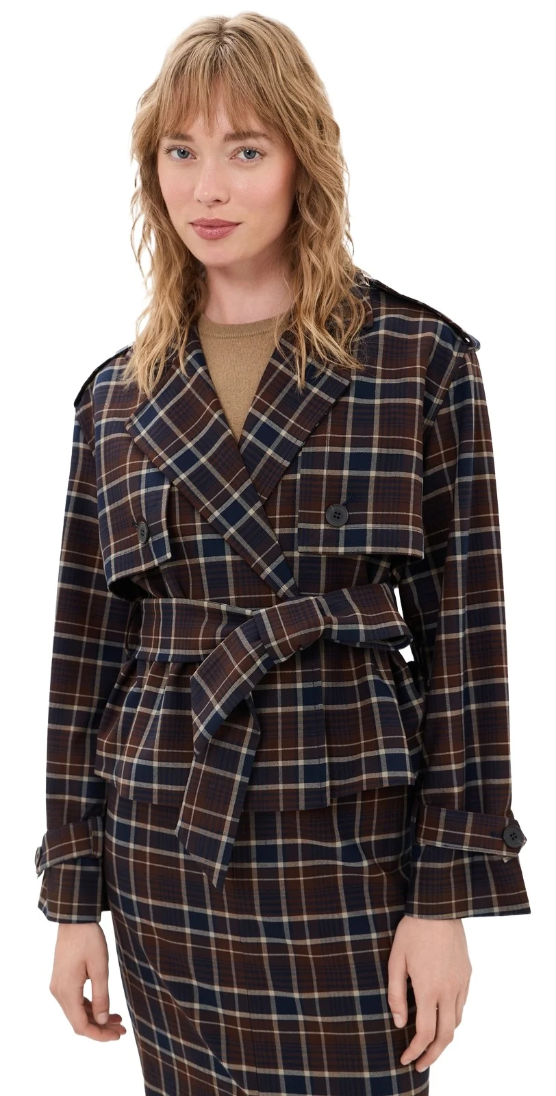 The Cropped Charles Trench Coat