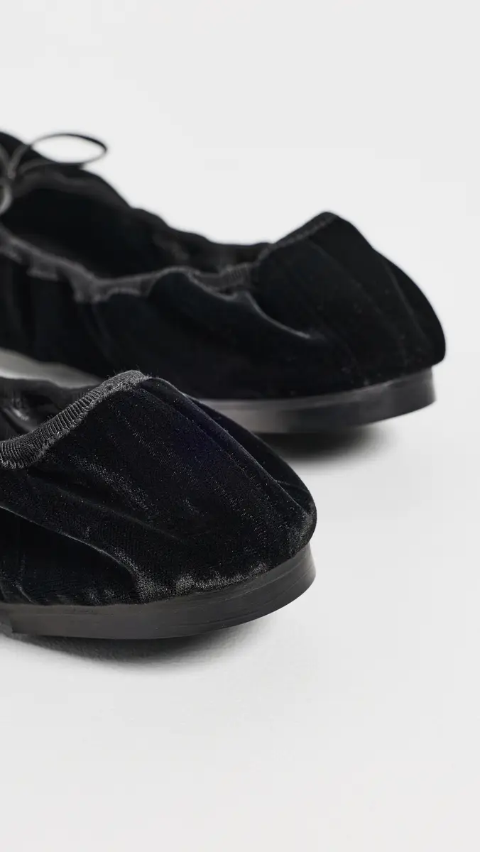 Stuart Weitzman Nia Velvet Ballet Flats | Thumbnail 6