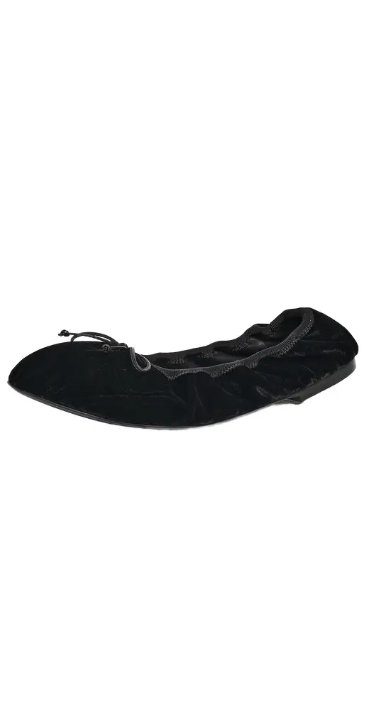 Stuart Weitzman Nia Velvet Ballet Flats