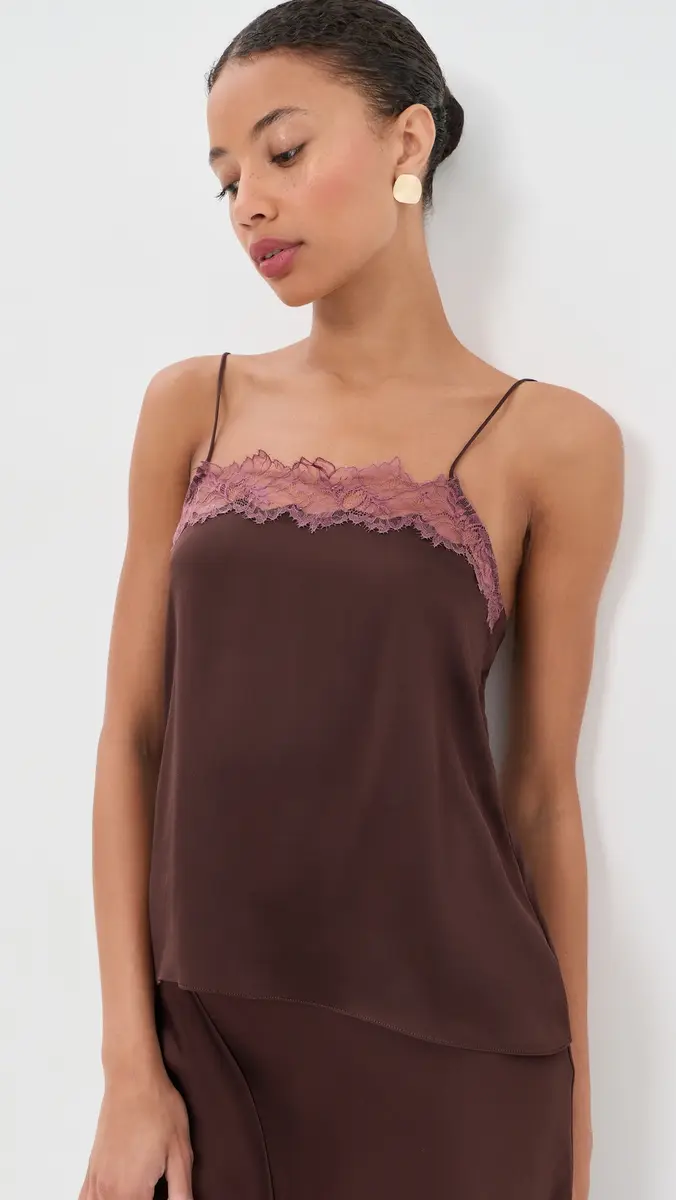 Sablyn Haya Square Neck Silk Cami | Thumbnail 2 Sablyn Haya Square Neck Silk Cami | Thumbnail 2