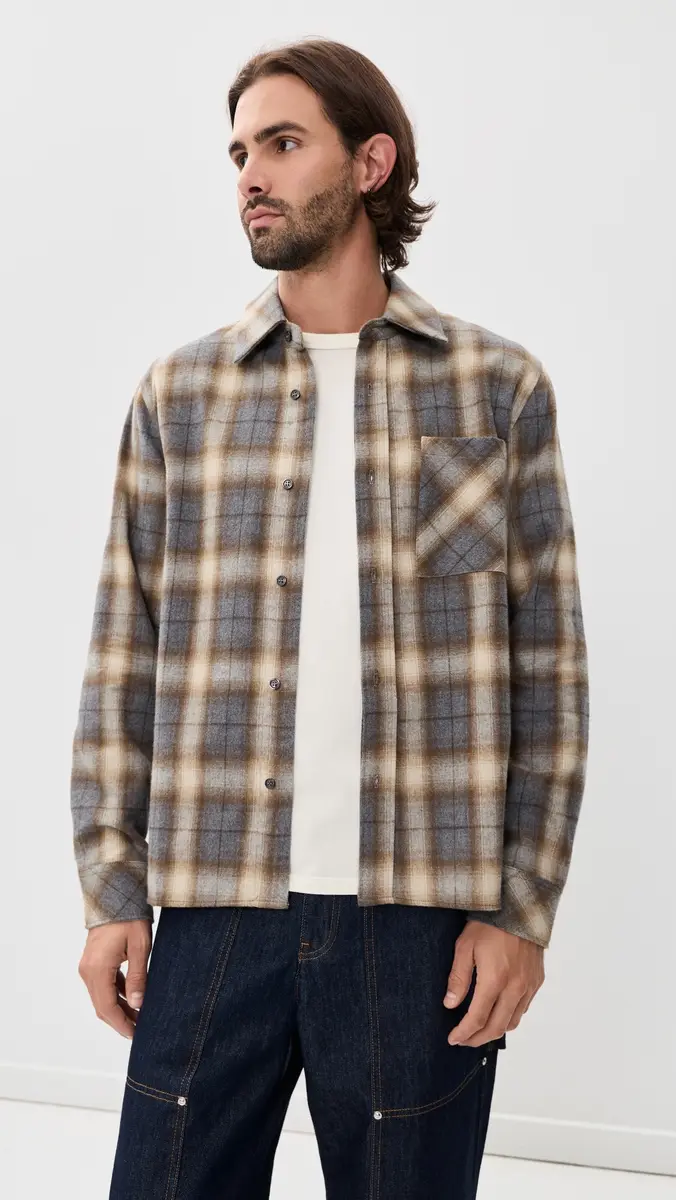 Citizens of Humanity Cairo Cascade Plaid Flannel Shirt | Thumbnail 2 Citizens of Humanity Cairo Cascade Plaid Flannel Shirt | Thumbnail 2