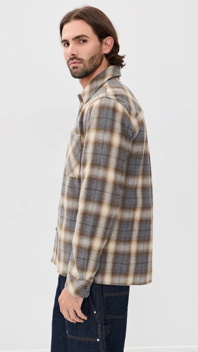 Citizens of Humanity Cairo Cascade Plaid Flannel Shirt | Thumbnail 4 Citizens of Humanity Cairo Cascade Plaid Flannel Shirt | Thumbnail 4
