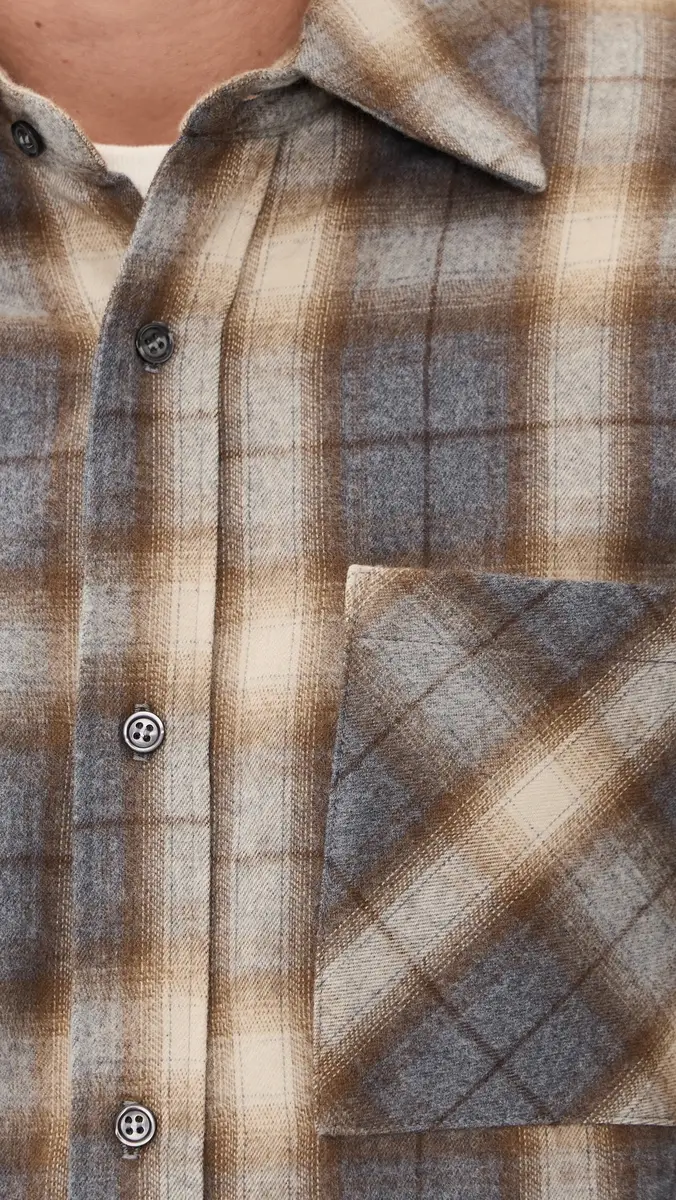 Citizens of Humanity Cairo Cascade Plaid Flannel Shirt | Thumbnail 6 Citizens of Humanity Cairo Cascade Plaid Flannel Shirt | Thumbnail 6