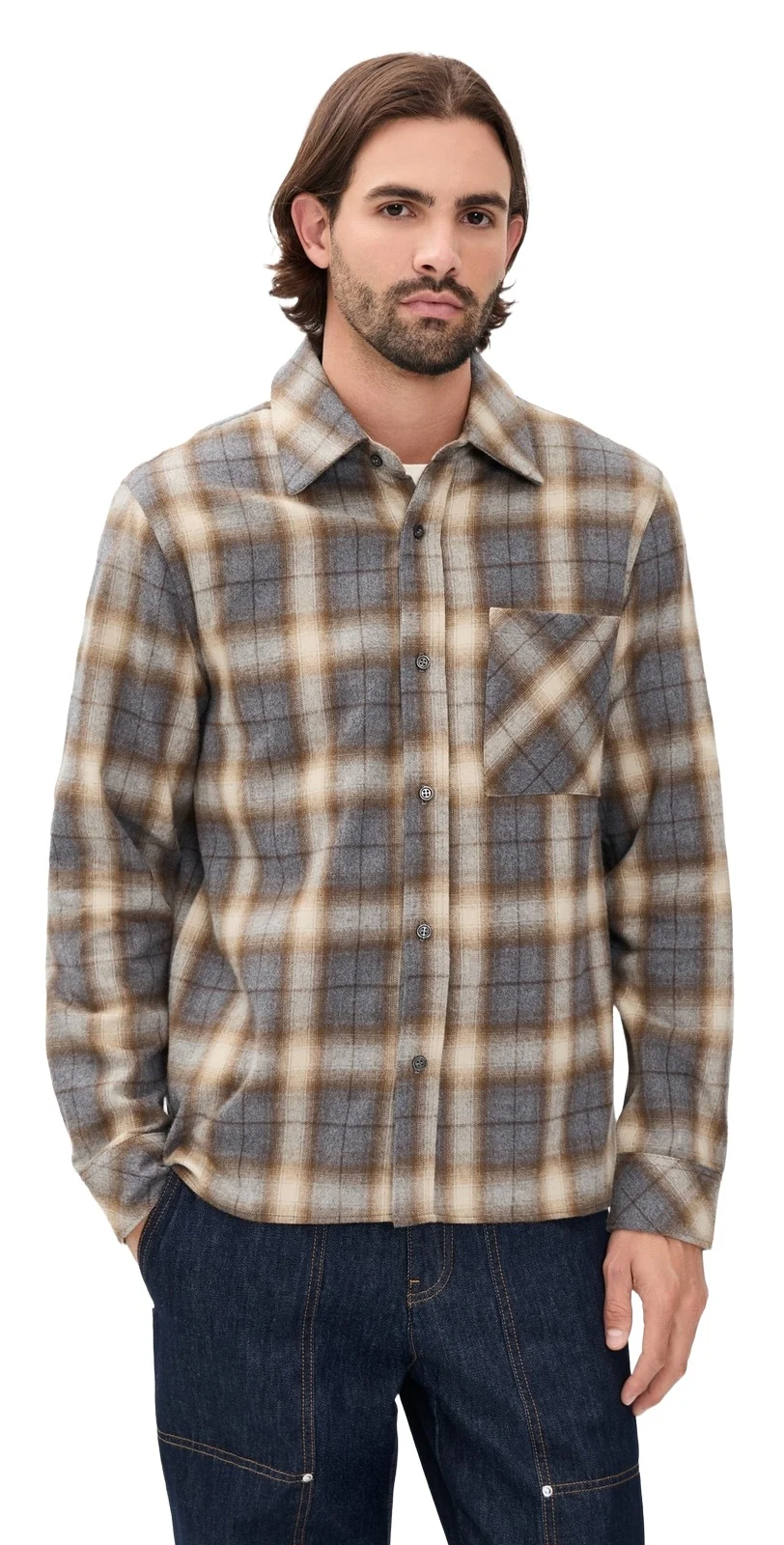 Citizens of Humanity Cairo Cascade Plaid Flannel Shirt
