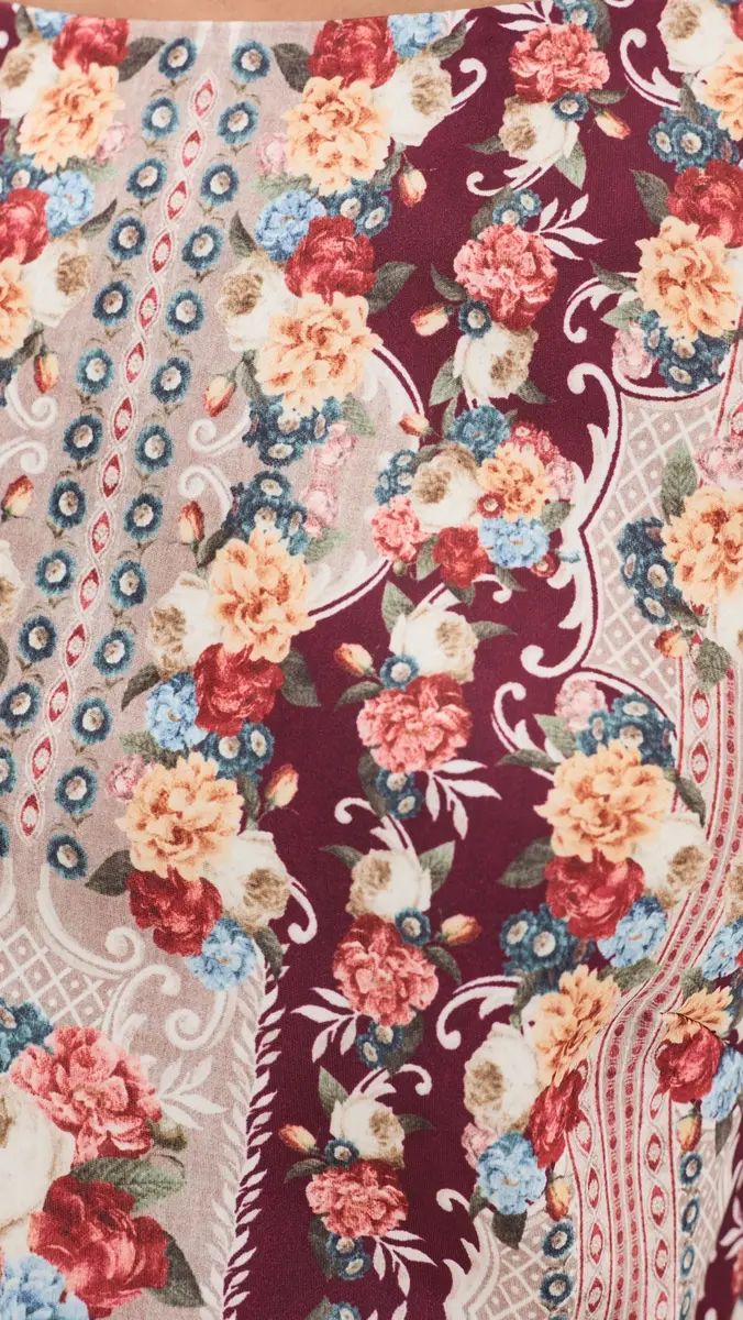 For Love & Lemons Maple Rose Mini Dress | Thumbnail 6