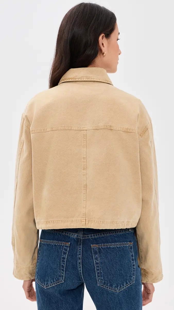perfectwhitetee Paloma Canvas Jacket | Thumbnail 3 perfectwhitetee Paloma Canvas Jacket | Thumbnail 3