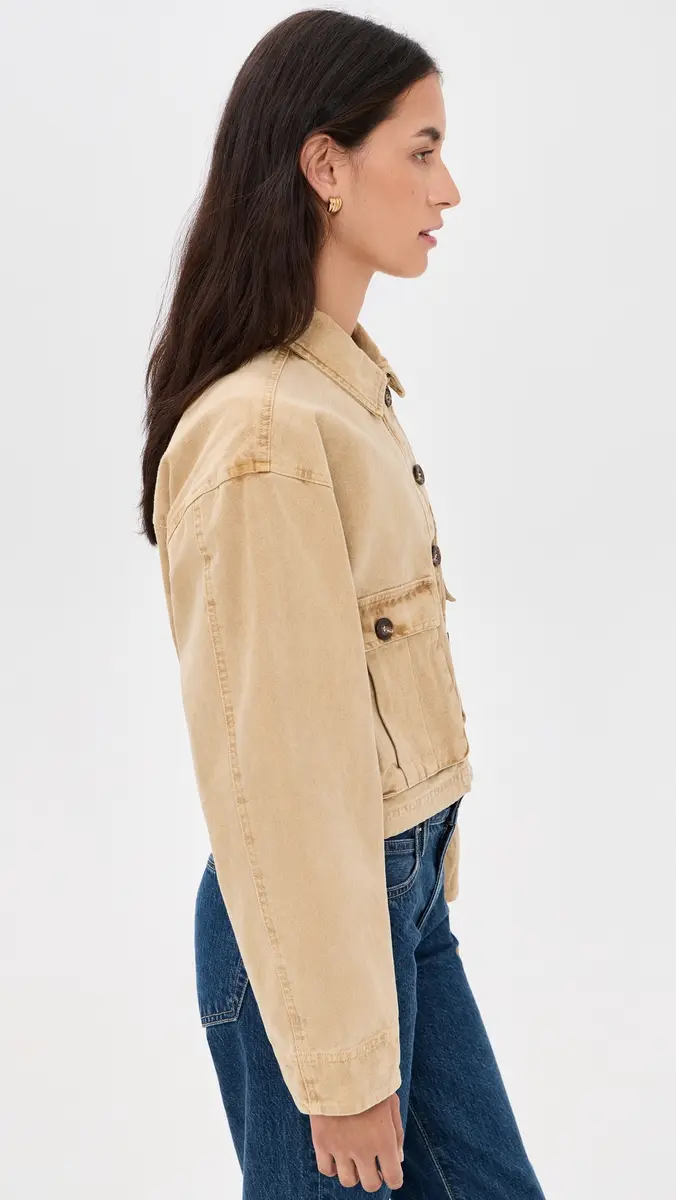 perfectwhitetee Paloma Canvas Jacket | Thumbnail 4 perfectwhitetee Paloma Canvas Jacket | Thumbnail 4