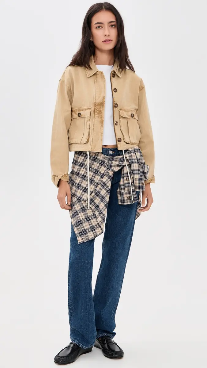 perfectwhitetee Paloma Canvas Jacket | Thumbnail 5 perfectwhitetee Paloma Canvas Jacket | Thumbnail 5