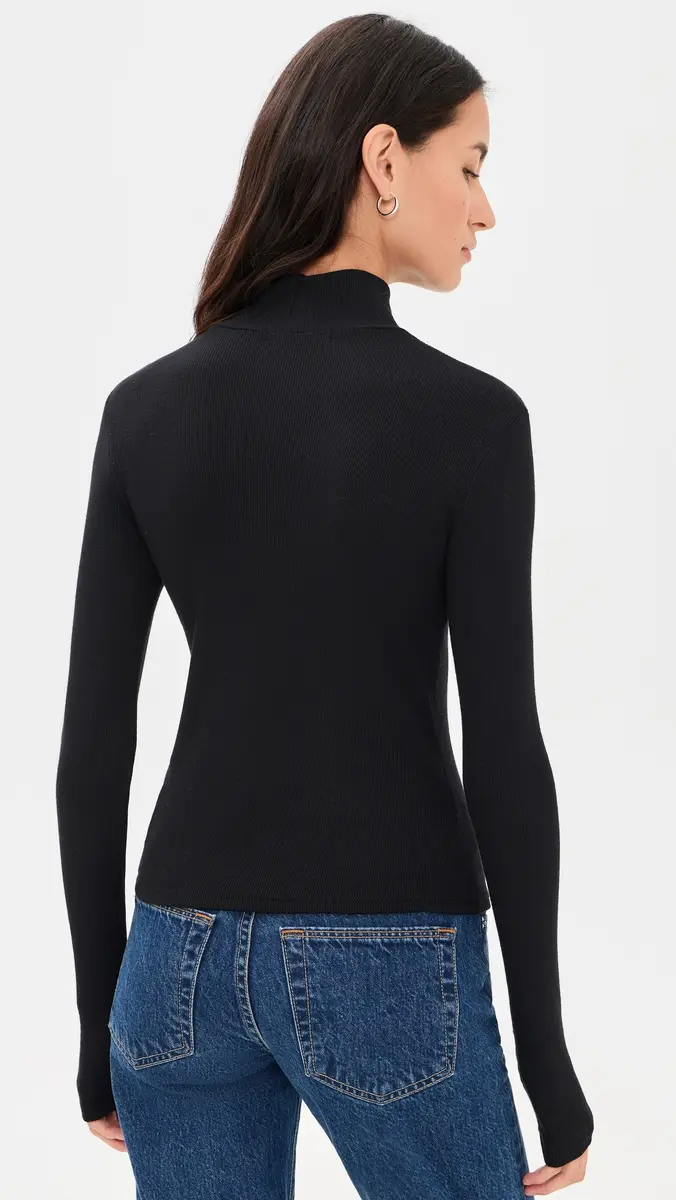 perfectwhitetee Tati Turtleneck Top | Thumbnail 3 perfectwhitetee Tati Turtleneck Top | Thumbnail 3