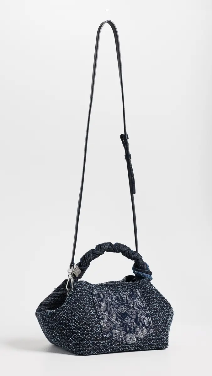 Ganni Bou Small Denim Bag | Thumbnail 4