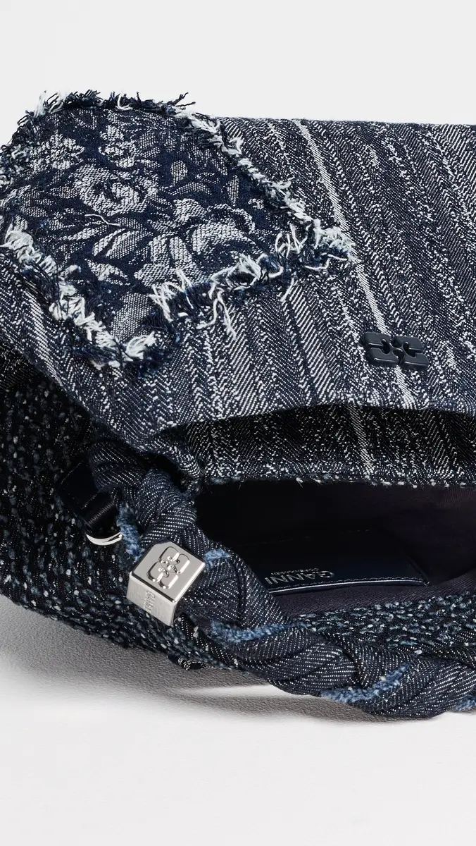 Ganni Bou Small Denim Bag | Thumbnail 6