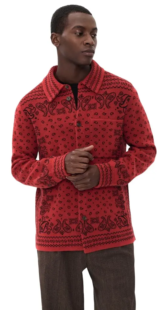 Guest In Residence Wild Rag Cashmere Work Shirt