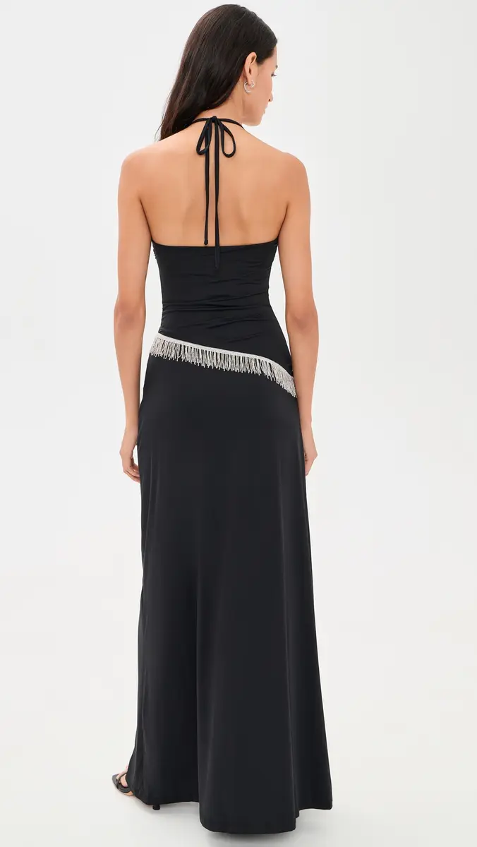 Runaway The Label Manon Halter Beaded Maxi Dress | Thumbnail 3 Runaway The Label Manon Halter Beaded Maxi Dress | Thumbnail 3