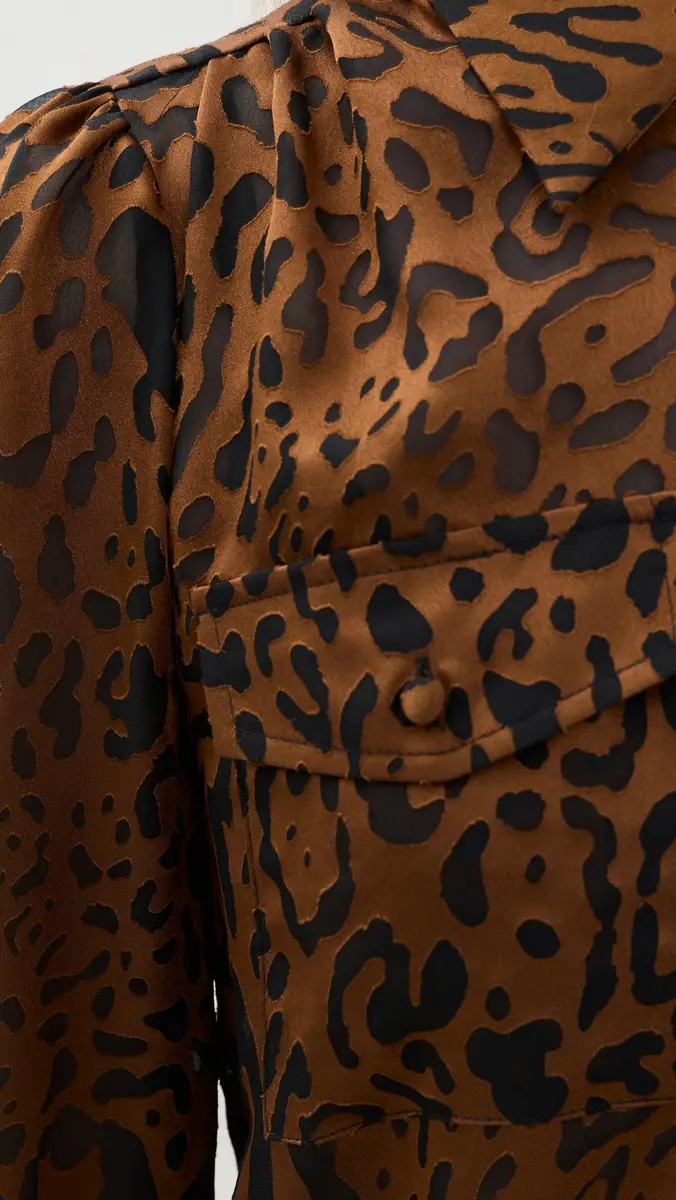 Generation Love Priya Leopard Burn-Out Blouse | Thumbnail 6 Generation Love Priya Leopard Burn-Out Blouse | Thumbnail 6