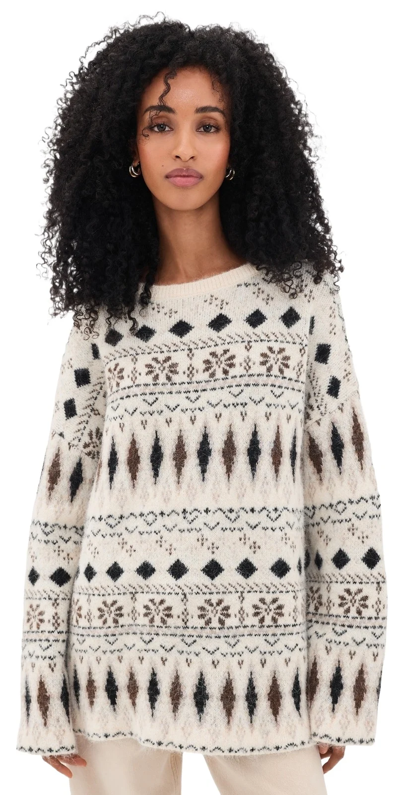 Hayes Fair Isle Knit Sweater Hayes Fair Isle Knit Sweater