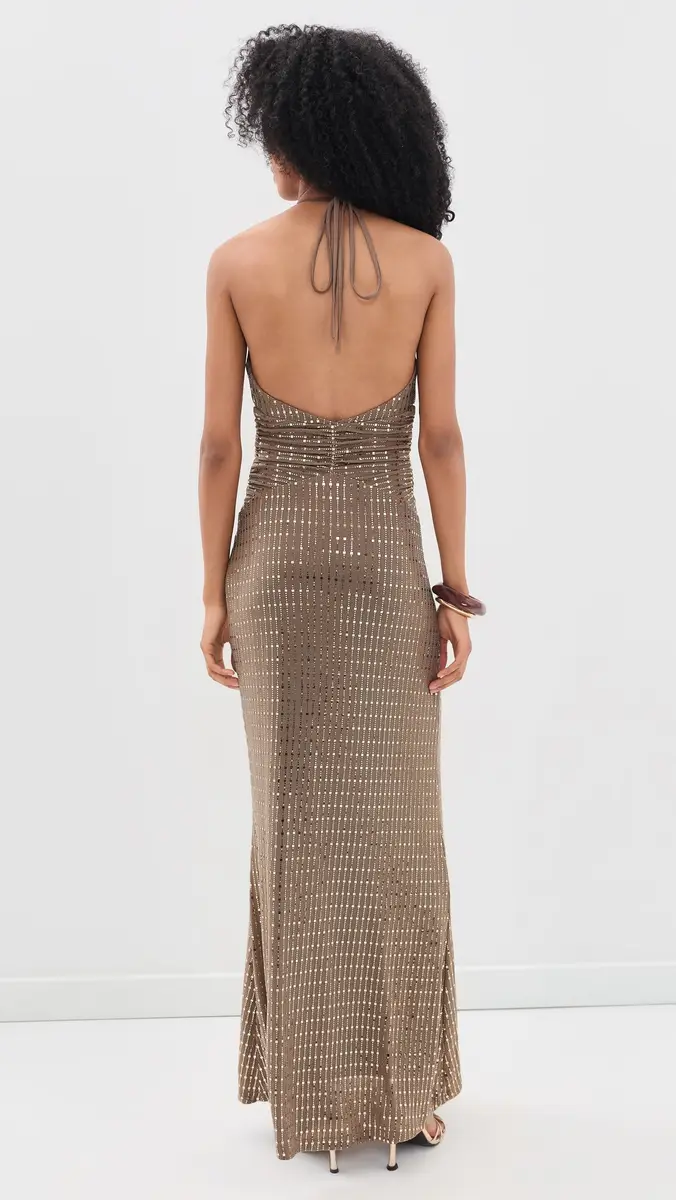 Runaway The Label Nara Deep V-Neck Maxi Dress | Thumbnail 3 Runaway The Label Nara Deep V-Neck Maxi Dress | Thumbnail 3