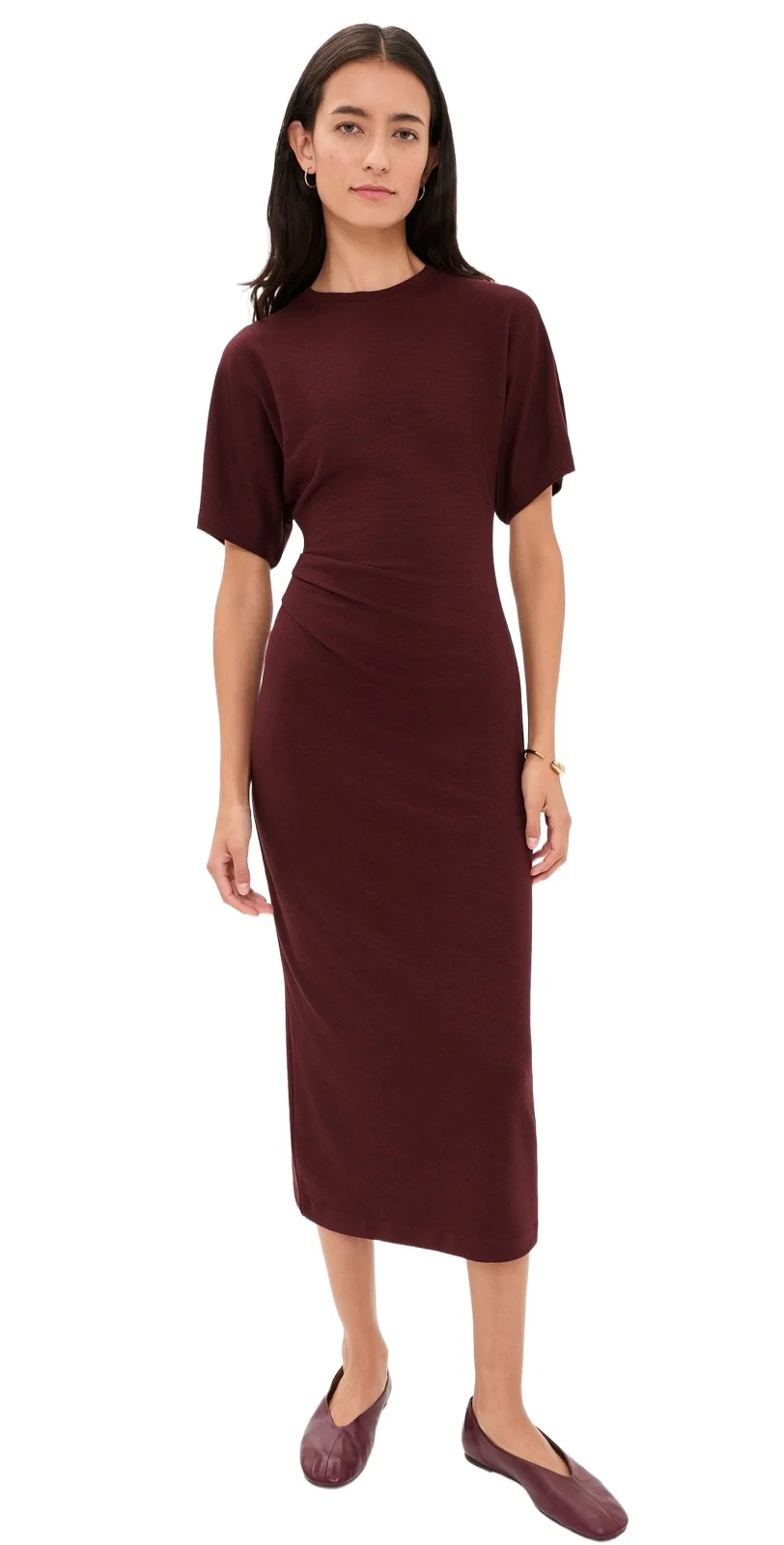 Ruched Side Knit Dress Ruched Side Knit Dress