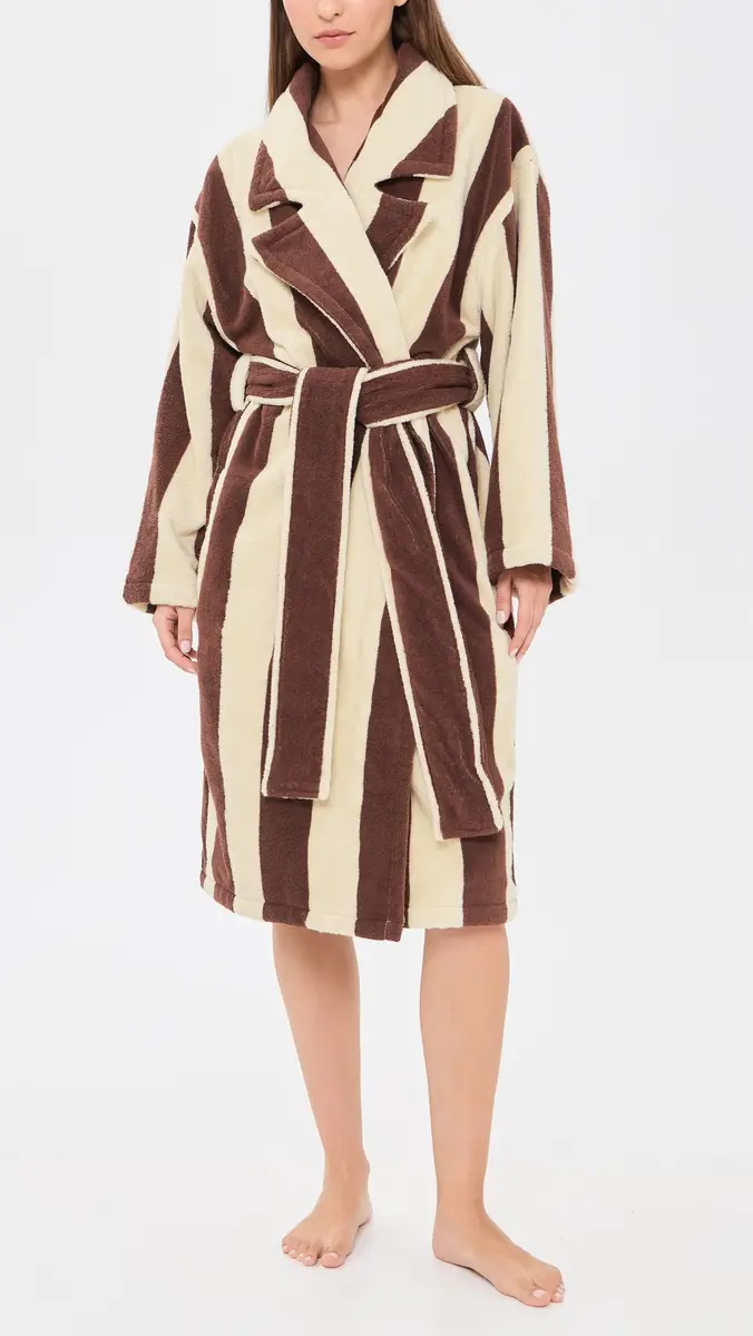 Hommey Stripe Robe | Thumbnail 2