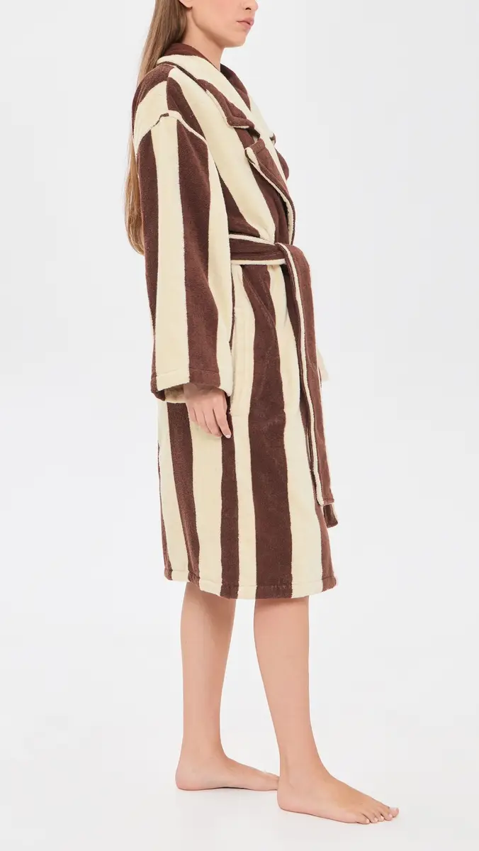 Hommey Stripe Robe | Thumbnail 4