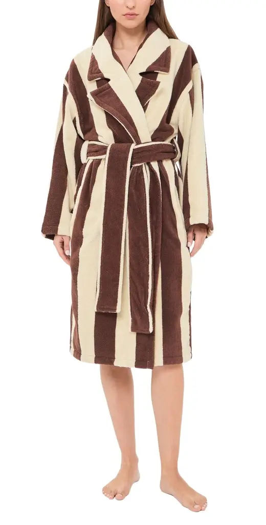 Stripe Robe