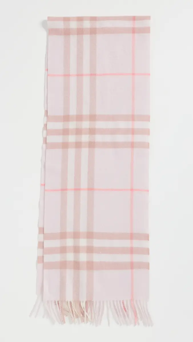 Burberry Cashmere Check Scarf | Thumbnail 2 Burberry Cashmere Check Scarf | Thumbnail 2