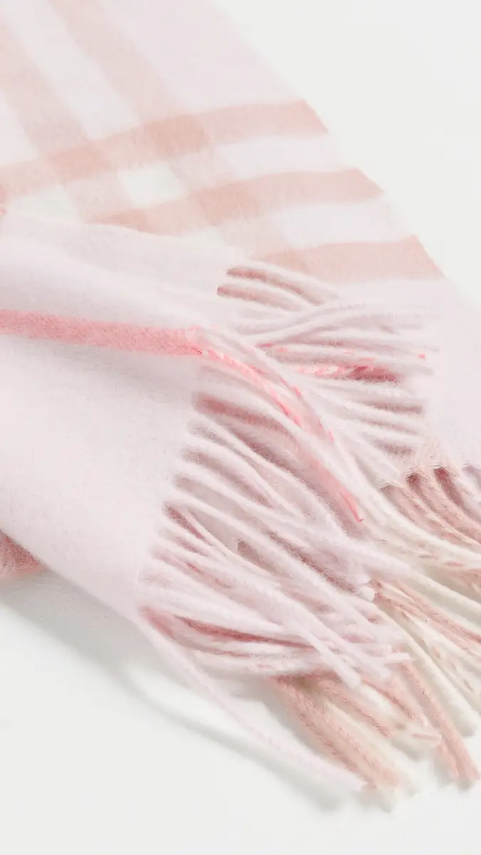 Burberry Cashmere Check Scarf | Thumbnail 4 Burberry Cashmere Check Scarf | Thumbnail 4