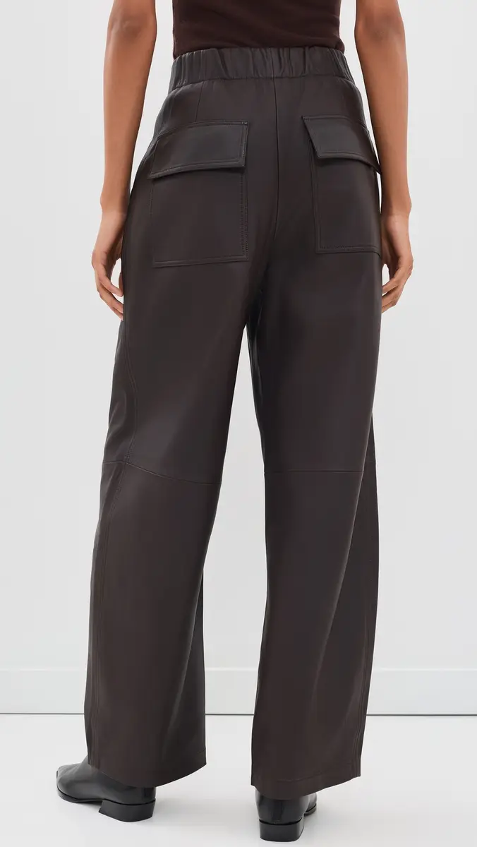 A.L.C. A. L.C. Palmer Leather Pants | Thumbnail 3 A.L.C. A. L.C. Palmer Leather Pants | Thumbnail 3