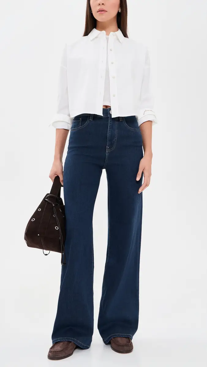 WARP + WEFT The Californian Slim Wide Leg Jeans | Thumbnail 5 WARP + WEFT The Californian Slim Wide Leg Jeans | Thumbnail 5