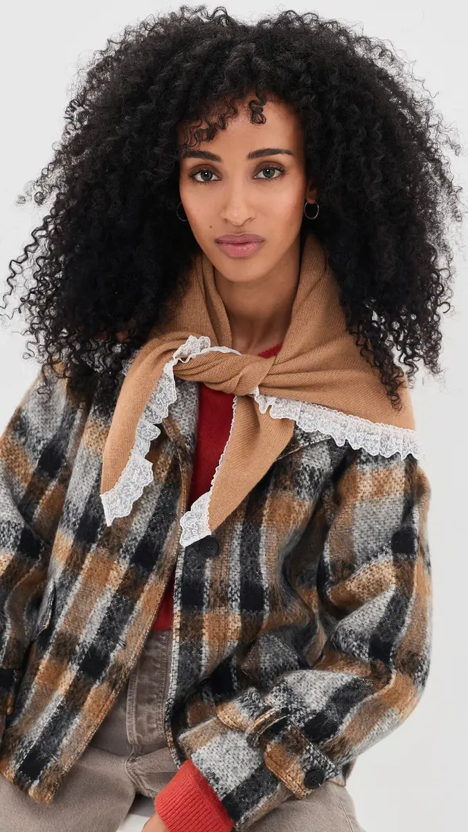 Ganni Triangular Scarf | Thumbnail 3