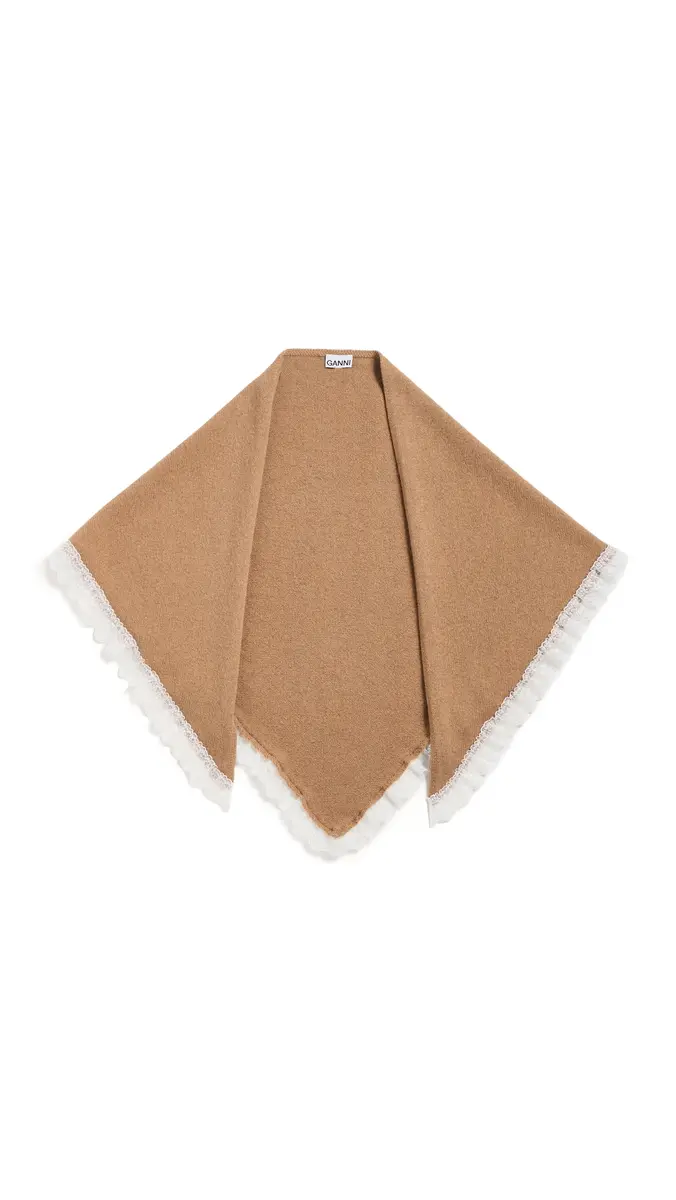 Ganni Triangular Scarf | Thumbnail 5