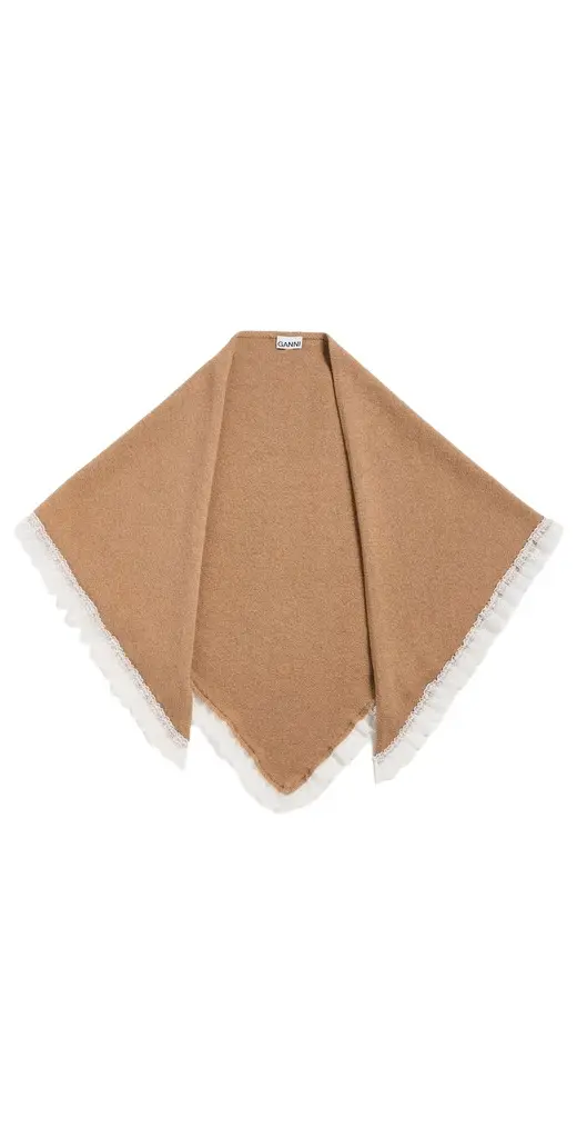 Ganni Triangular Scarf