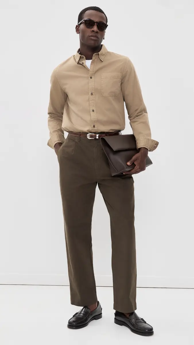 Les Deux Garment Dyed Shirt | Thumbnail 5 Les Deux Garment Dyed Shirt | Thumbnail 5